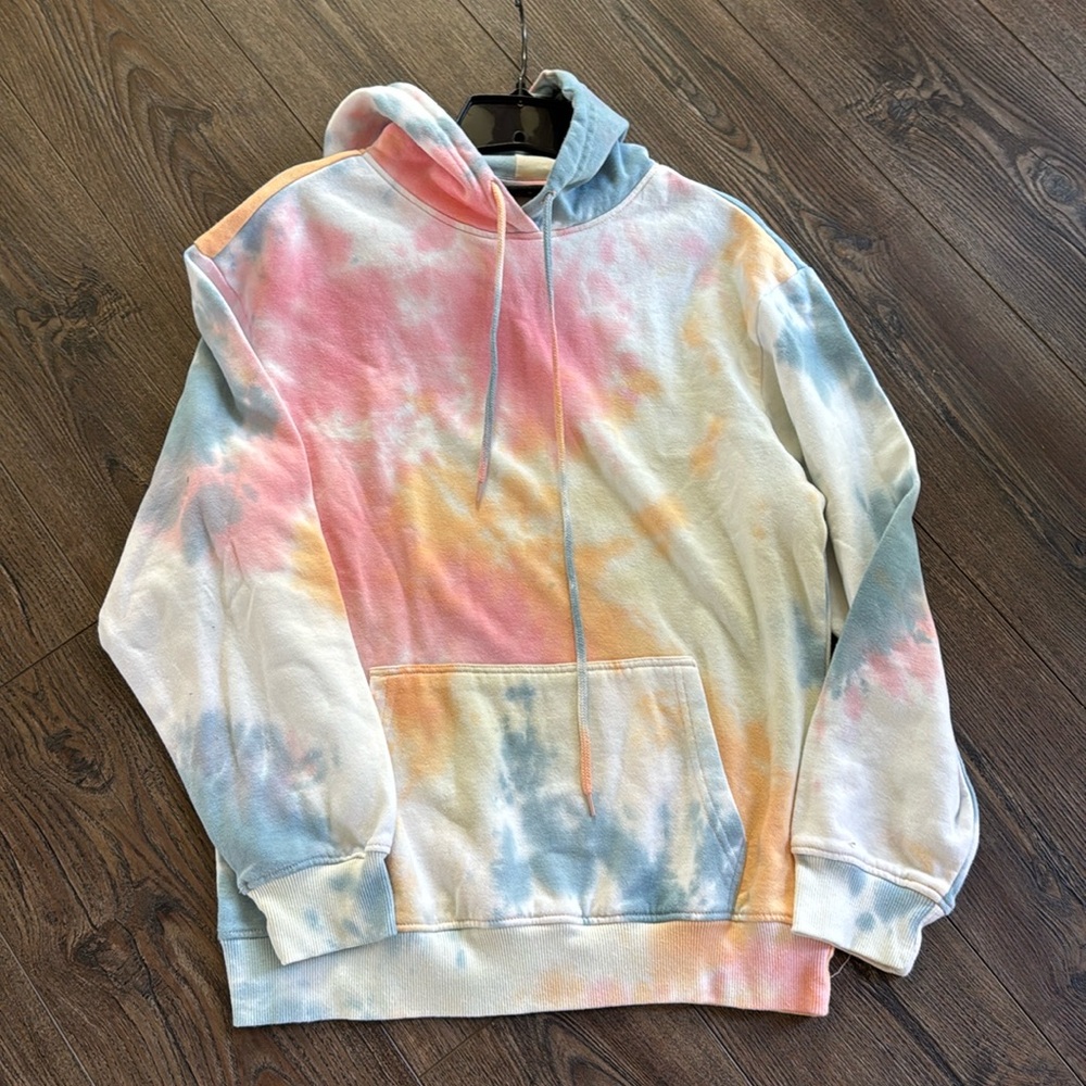 Hoodie tie dye  ladies Small